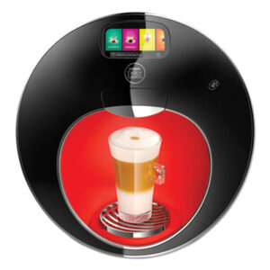 (NES98836)NES 98836 – Majesto Automatic Coffee Machine, Black/Red by NESTLE (1/CT)