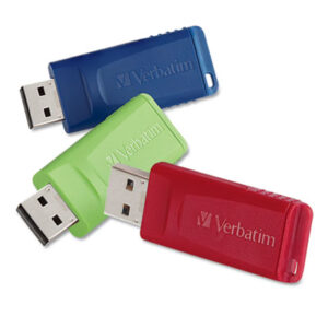 99811; #99811; 32GB Store &apos;N&apos; Go USB Flash Drive 3Pk Red; Blue; Green; USB Drive; Store &apos;N&apos; Go USB Drive; 32GB Drive; 32GB USB; 32GB USB Drive; Capless USB; Retractable USB Drive; Retractable USB