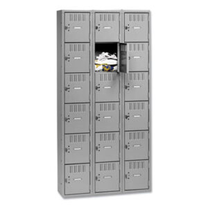 Tennsco; Box Lockers; Triple-Stacks; Compartments; Closets; Repositories; Depositories; Receptacles; Cubbies