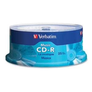 Music CD-R; 80 min; 700 MB; 40X; 25 Pk; Spindle