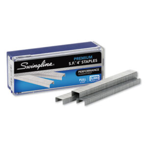 25 Sheet Capacity; 5000 Staples per Box; Full-Strip; Premium; Speedpoint; Staple; Staplers & Staples; Staples; Staples/Staplers; SWINGLINE; Two-Prong; Fasteners; Joiners; Binding; Attachments; Documents; Desktop Stapling; SWI35450BX