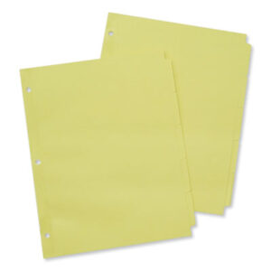 5-Tab Style; Buff Tabs; Dividers; Index Dividers; Indexes; Laminated Tabs; Office Supplies; Recycled Products; Ring Binder Dividers; Ring Binder Indexes; Subject Dividers; Tab Dividers; Tabs; UNIVERSAL; five tab; 5 tab; Recordkeeping; Filing; Systems; Cataloging; Classification; BSN16480