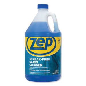 (ZPEZU1120128EA)ZPE ZU1120128EA – Streak-Free Glass Cleaner, Pleasant Scent, 1 gal Bottle by ZEP INC. (1/EA)