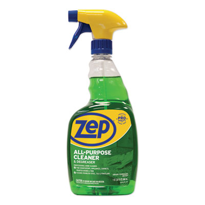 (ZPEZUALL32EA)ZPE ZUALL32EA – All-Purpose Cleaner and Degreaser, 32 oz Spray Bottle by ZEP INC. (1/EA)