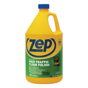 (ZPEZUHTFF128EA)ZPE ZUHTFF128EA – High Traffic Floor Polish, 1 gal Bottle by ZEP INC. (1/EA)