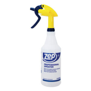 (ZPEHDPRO36CT)ZPE HDPRO36CT – Professional Spray Bottle, 32 oz, Blue/Gold/Clear, 36/Carton by ZEP INC. (36/CT)