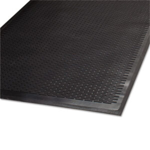 (MLL14030500)MLL 14030500 – Clean Step Outdoor Rubber Scraper Mat, Polypropylene, 36 x 60, Black by MILLENNIUM MAT COMPANY (1/EA)