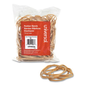 1/4-lb. Box; Band; Bands; Rubber Band; Rubber Bands; Size 33; UNIVERSAL; Rubberband; Rubberbands; Elastic; Loops; Gum Lackeys; Laggies; Lackas; Mailrooms; Laggy; SPR3314LB