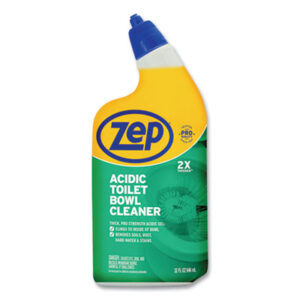 (ZPEZUATBC32)ZPE ZUATBC32 – Acidic Toilet Bowl Cleaner, Mint, 32 oz Bottle, 12/Carton by ZEP INC. (12/CT)