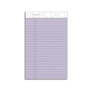 5 x 8 Size; Jr. Legal Rule; Legal; Legal Pad; Note; Note Pads; Notebook; Orchid; Pad; Pads; Perforated; Prism Plus; Ruled; Ruled Pad; TOPS; Writing; Writing Pad; Tablets; Booklets; Schools; Education; Classrooms; Students