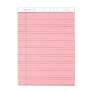 8 1/2 x 11; Legal; Legal Pad; Legal Rule; Letter Size; Note; Note Pads; Notebook; Pad; Pads; Perforated; Pink; Prism Plus; Ruled; Ruled Pad; TOPS; Writing; Writing Pad; Tablets; Booklets; Schools; Education; Classrooms; Students