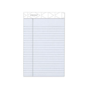 5 x 8 Size; Gray; Jr. Legal Rule; Legal; Legal Pad; Note; Note Pads; Notebook; Pad; Pads; Perforated; Prism Plus; Ruled; Ruled Pad; TOPS; Writing; Writing Pad; Tablets; Booklets; Schools; Education; Classrooms; Students