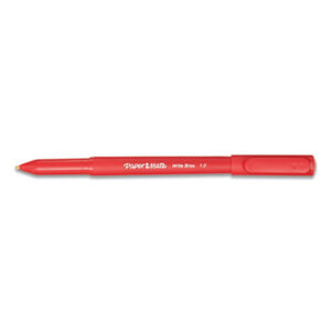 Ball Pen; Ballpoint; Ballpoint Pen; Red; Red Ink; Medium; Medium Point; PAPERMATE; Pen; Pens; Stick; Stick Pen; Writing; Instruments; Utensils; Inkers; Schools; Education; Students