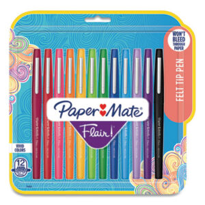 Felt Tip; Felt Tip Pen; Flair; PAPERMATE; Pen; Pens; Porous; Porous Point; Porous Point Pen; Porous Point Pens; Writing Equipment; Writing; Instruments; Utensils; Inkers; Schools; Education; Students