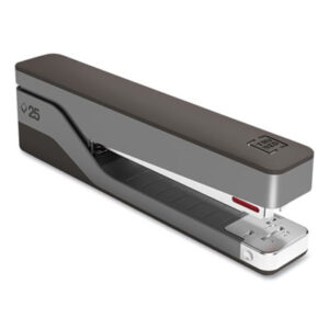 (TUD24418188)TUD 24418188 – Desktop Aluminum Full Strip Stapler, 25-Sheet Capacity, Gray/Black by TRU RED (1/EA)