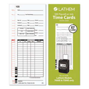 Lathem Time; Card Recorder; Payroll Recorder; Time Card; Time Card Recorder; Time Clock; Time Clocks & Supplies; Time Recorder; Time Recorders & Supplies; Card; Punch-Cards; Hours-Tracking; Employees; Management; Tracker