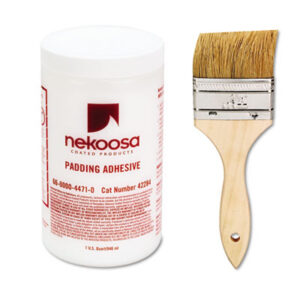 Adhesive; Adhesives; Glue; Fan Out Padding Glue; Fan-Out Padding Adhesive; NEKOOSA; Padding; Printout Paper; Bonding; Affixers; Hobbies; Crafts; Education; Teachers; Classroom; Art