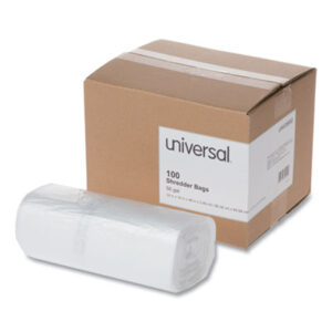 (UNV35952)UNV 35952 – High-Density Shredder Bags, 56 gal Capacity, 100/Box by UNIVERSAL OFFICE PRODUCTS (100/BX)