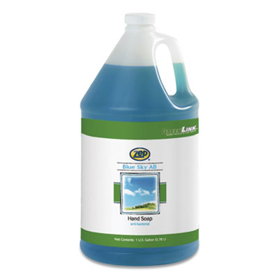 (ZPP332124EA)ZPP 332124EA – Blue Sky AB Antibacterial Foam Hand Soap, Clean Open Air, 1 gal Bottle by ZEP INC. (1/EA)