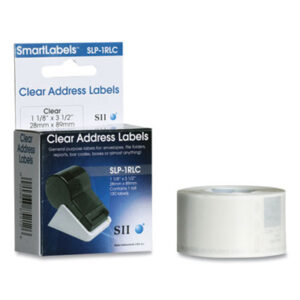 Clear Address Labels; Identifications; Classifications; Stickers; Shipping; Receiving; Mailrooms; Seiko