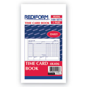 Card; Clock; Daily Employee Time Card; Employee Time Card; Manual Record; REDIFORM; Time Card; Time Cards/Sheets; Time Clock; Time Record; Punch-Cards; Time-Recorders; Hours-Tracking; Employees; Management; Tracker