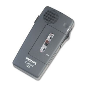 Audio; Audio Cassette Recorder; Audio Recorder; Cassette Recorder; Dictation; Dictation Equipment; Dictation Recorder; Mini Cassette; Minicassette Recorder; PHILIPS; Pocket Memo; Pocket Memo 388; Professional; Professional Pocket Memo; Recorder; Slide Switch; Slide Switch Recorder; Conference; Audio Files; Voice Activated; Meeting Minutes; Interviews; Recorders