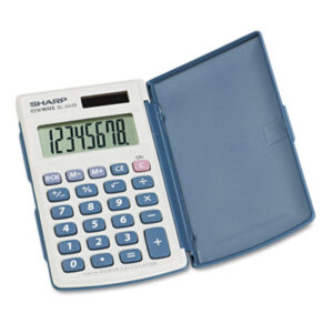 (SHREL243SB)SHR EL243SB – EL-243SB Solar Pocket Calculator, 8-Digit LCD by SHARP ELECTRONICS (1/EA)