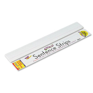 24" Sentence Strips; Classroom; Teacher&apos;s Aids; TREND; Wipe-Off Sentence Strips; Reading; Grammar; Writing; Instruction; Visual; Aids; Classrooms; Education; Learning; Schools; Teachers; Resources; Decorations; Preschool; TEIT4001