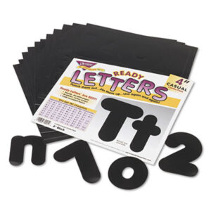 4" Uppercase/Lowercase; Casual; Classroom Motivation; Ready Letters; Teacher&apos;s Aids; TREND; Schools; Education; Classrooms; Students; Learning; Aids; Teachers; Daycare; Childcare; Numerals; Alphabets; Signs; Signage; Lettering; Boards; Meeting Rooms