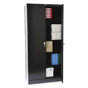 (TNN1870BK)TNN 1870BK – 78" High Deluxe Cabinet, 36w x 18d x 78h, Black by TENNSCO (1/EA)