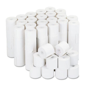 (UNV35705)UNV 35705 – Impact and Inkjet Print Bond Paper Rolls, 0.5" Core, 2.25" x 126 ft, White, 100/Carton by UNIVERSAL OFFICE PRODUCTS (100/CT)