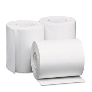 (UNV35760)UNV 35760 – Direct Thermal Printing Paper Rolls, 2.25" x 80 ft, White, 50/Carton by UNIVERSAL OFFICE PRODUCTS (50/CT)