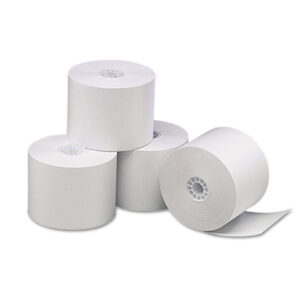 (UNV35761)UNV 35761 – Direct Thermal Printing Paper Rolls, 2.25" x 85 ft, White, 3/Pack by UNIVERSAL OFFICE PRODUCTS (3/PK)