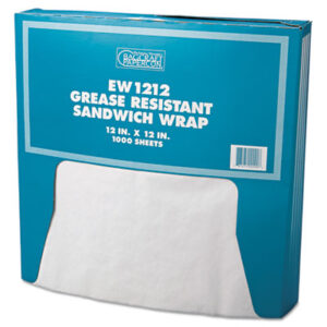 Grease-Resistant Paper; Basket Liner; Take-Out; Breakrooms; Cling Wrap; Clingwrap; Kitchens; Restaurants; Storage