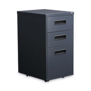 Alera; Charcoal; File Cabinet; File Pedestal; Mobile File Pedestal; Pedestal File; Filing; Organization; Furniture; Files; Filing Cabinet