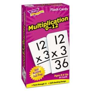 Skill Drill Flash Cards; Flash Cards; Multiplication