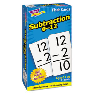 Skill Drill Flash Cards; Flash Cards; Subtraction; Math; Mathematics