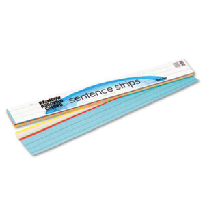 Classroom; PACON; Rainbow Kraft Sentence Strips; Teacher&apos;s Aids; Reading; Grammar; Writing; Instruction; Visual; Aids; Classrooms; Education; Learning; Schools; Teachers; Resources; Decorations; Preschool