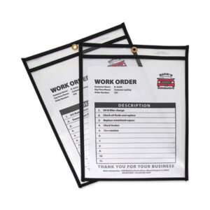 9 x 12 Insert Size; C-LINE; Clear Envelope; Clear Protective; Envelope; Holder; Jacket; Job Ticket; Job Ticket Holder; Job/Shop; Protector; Sheet Protectors; Shop Ticket; Shop Ticket Holders; Ticket Holder; Tickets; Vinyl Envelope; Sleeves; Transparent; Sheaths; Storage; Filing; Protection