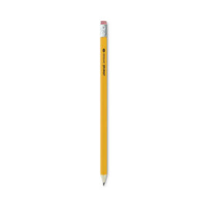 (UNV55401)UNV 55401 – #2 Pre-Sharpened Woodcase Pencil, HB (#2), Black Lead, Yellow Barrel, 24/Pack by UNIVERSAL OFFICE PRODUCTS (24/PK)