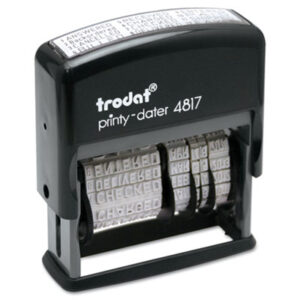 Trodat; Stamp; Imprints; Impressions; Labeling; Desktop; Inkers