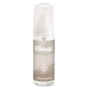 (KCC34136EA)KCC 34136EA – Alcohol-Free Foam Hand Sanitizer, 1.5 oz Pump Bottle, Unscented by KIMBERLY CLARK (1/EA)