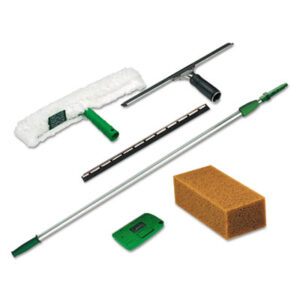 Cleaning Kit; Cleaning Supplies; Janitorial Supplies; Squeegee; Squeegees; UNGER; Window Cleaning Kit; Glass; Windows; Cleaning; Cleansing; Janitorial; Jan/San