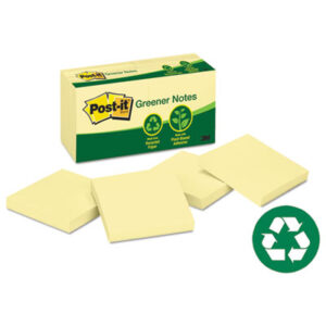 3 x 3; 3M; 3M Post-It; 3M Post-It Notes; Canary; Note Pads; Notes; Pads; POST-IT; Post-It Notes; Recycled; Recycled Products; Self-Stick; Self-Stick Note; Tabs; Stickers; Bookmarks; Tags; Memos; Stationery; Desktop; Sticky Notes