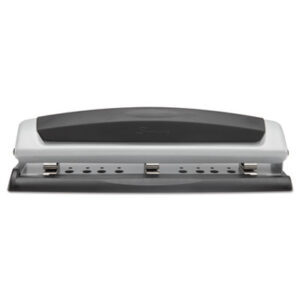 (SWI74037)SWI 74037 – 10-Sheet Precision Pro Desktop Two- to Three-Hole Punch, 9/32" Holes by ACCO BRANDS, INC. (1/EA)