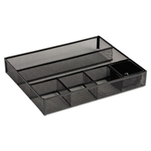 Deep Desk Drawer Organizer; Metal Mesh; ROLODEX; Platters; Containers; Caddies; Desk; Shells; Boxes