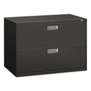 Office Furniture; 2-Drawer; 42" Wide; 600 Series; Cabinet; Charcoal; File Cabinet; File Cabinets; File Cabinets & Accessories; Furniture; Lateral Files; Lateral