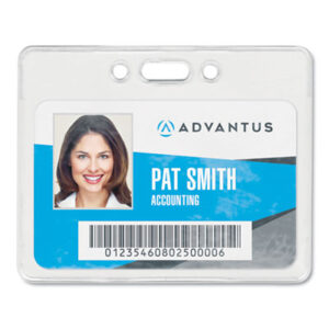 ADVANTUS; Badge Holder; ID Badge; ID Holder; Proximity Badge Holder; Security; Passes; Identification; Pass-cards; Tags