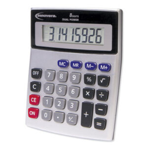 15925 Minidesk Calculator; Calculator; Calculators; INNOVERA; Minidesk Calculator; Mathematics; Science; Accounting; Calculation; Bookkeeping; Schools; Education