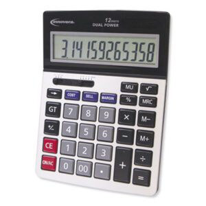 15968 Minidesk Calculator; Calculator; Calculators; INNOVERA; Mathematics; Science; Accounting; Calculation; Bookkeeping; Schools; Education